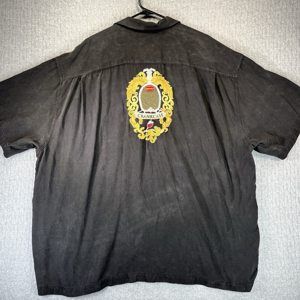 Tommy Bahama vintage extremely rare embroidery Loop Collar Men's (XXL)‎ shirt